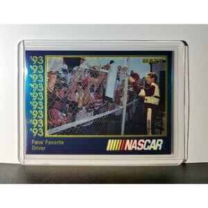 Fans' Favorite Driver FF 1993 Maxx Premier Plus Racing #175 NASCAR Card